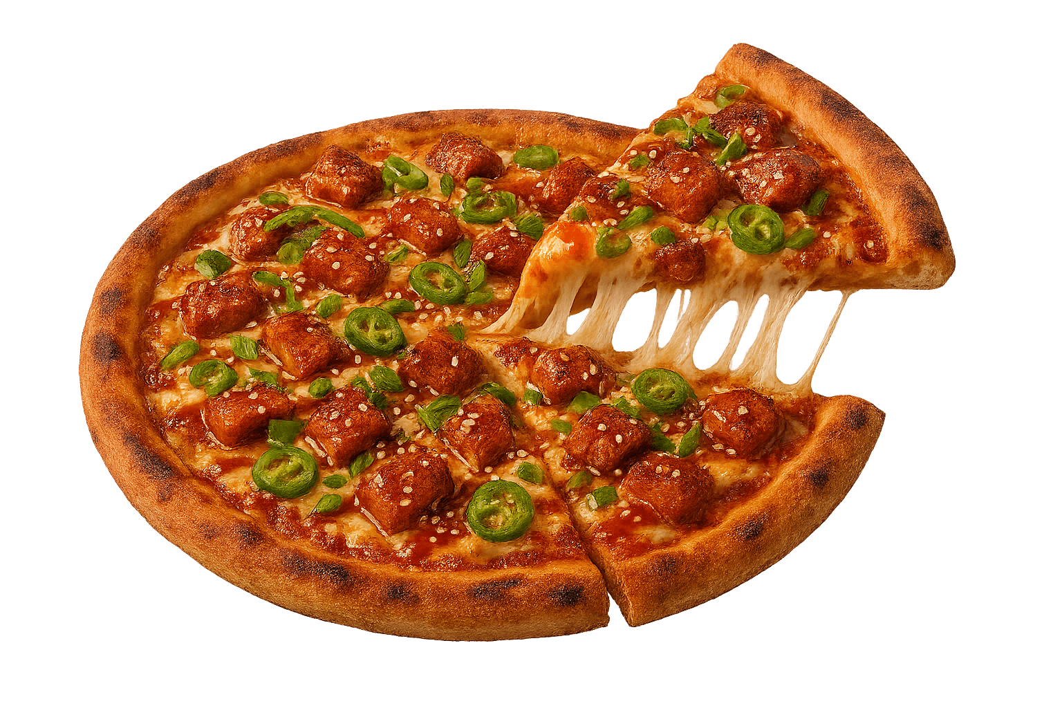 Asian Style Pizza